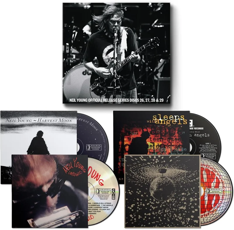Neil Young Official Release Series Discs 26, 27, 28 & 29 - Numbered Edition - 4-CD Album Set - Sealed UK 4-CD set