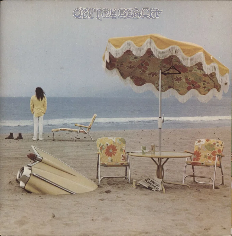 Neil Young On The Beach Australian Vinyl LP