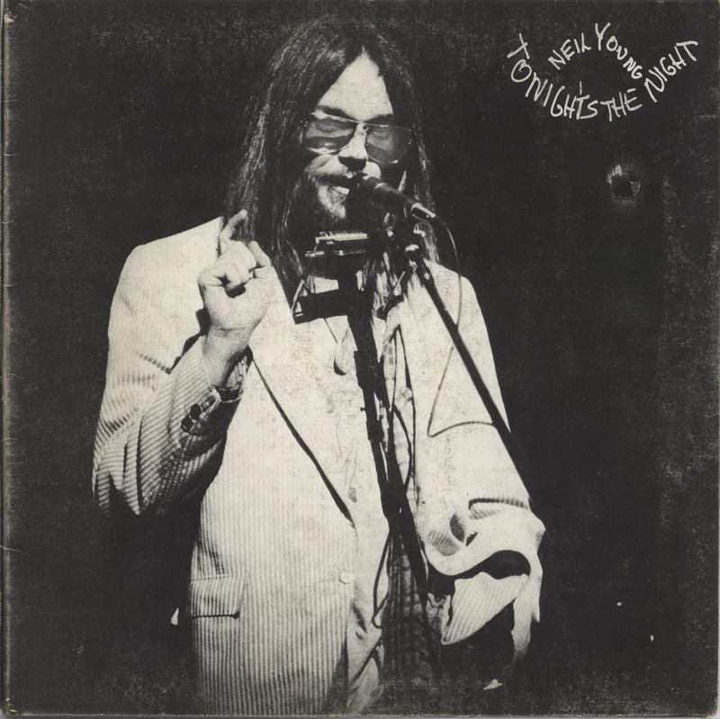 Neil Young Tonight's The Night - VG Italian Vinyl LP