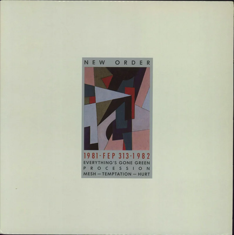 New Order 1981-1982 (Nineteen Eighty..) Canadian 12" vinyl
