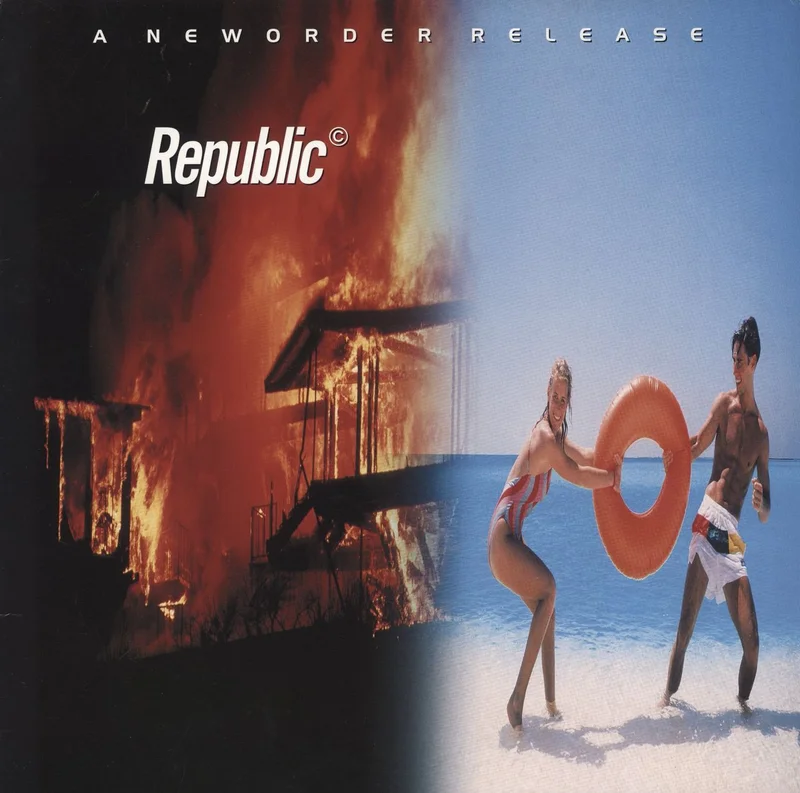 New Order Republic - Remastered 180 Gram - EX UK Vinyl LP
