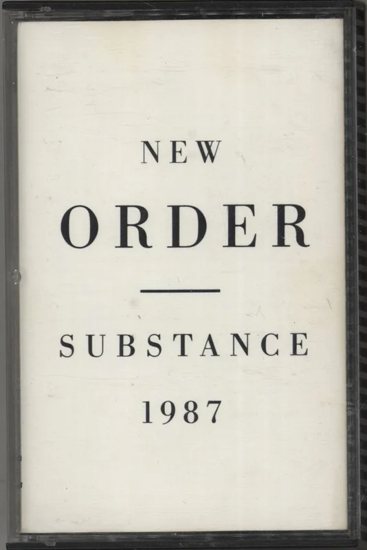 New Order Substance Canadian Cassette album