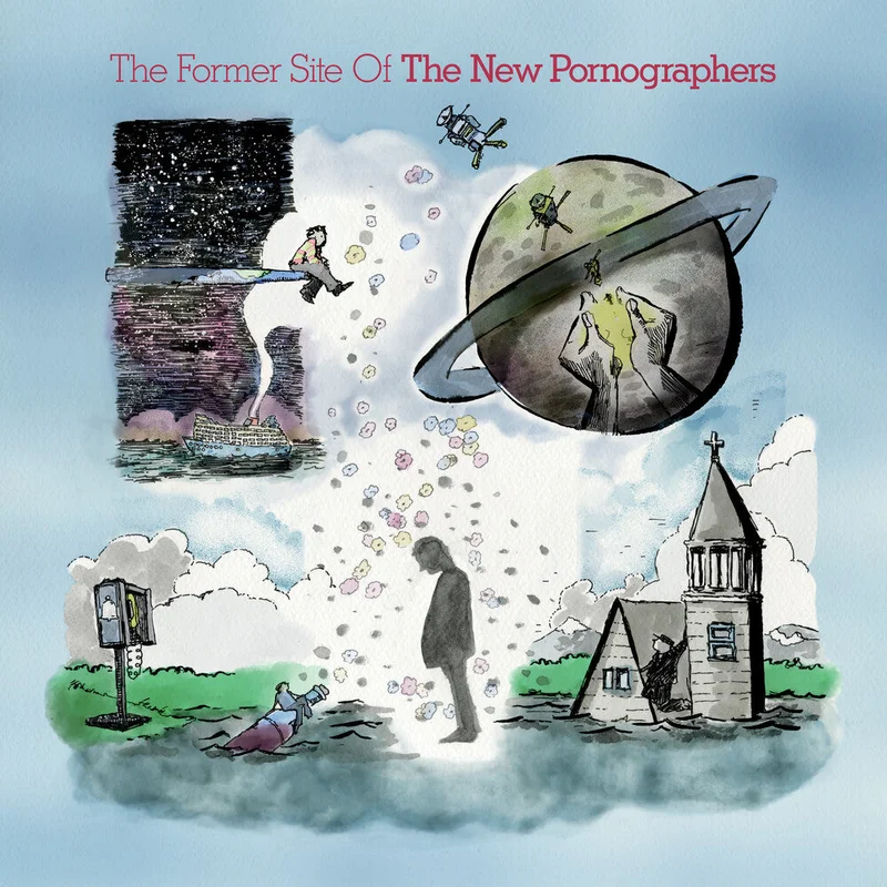 New Pornographers - Former Site Of [Indie Exclusive] [Colored Vinyl] (Org) (Red) [Indie Exclusive]