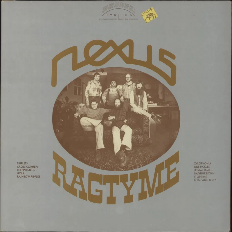 Nexus Ragtime Concert Canadian Vinyl LP