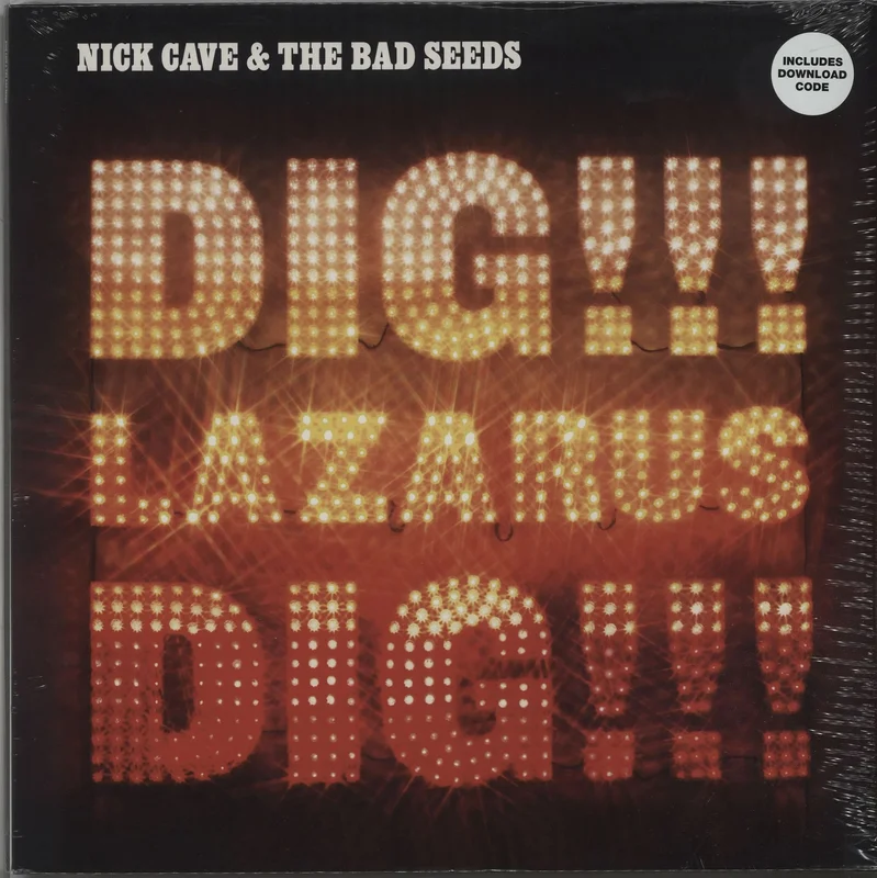 Nick Cave Dig, Lazarus, Dig!!! - 180 Gram Vinyl - Sealed UK 2-LP vinyl set