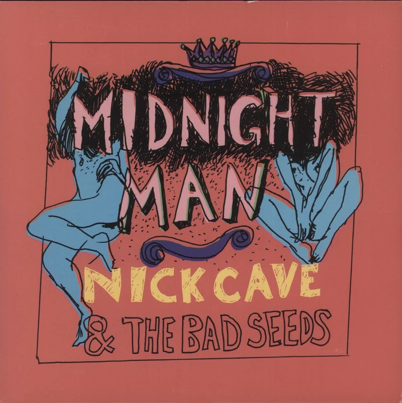 Nick Cave Midnight Man UK Promo 7" vinyl