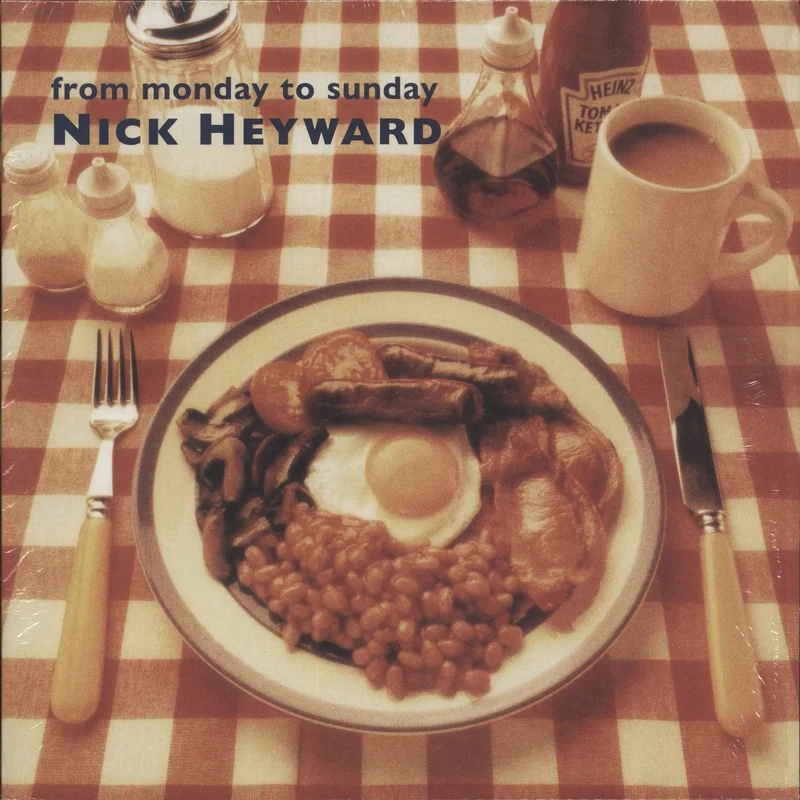 Nick Heyward From Monday To Sunday - Orange Vinyl UK Vinyl LP