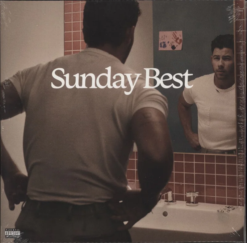 Nick Jonas Sunday Best - Bone Vinyl + Autographed Art Card - Sealed UK Vinyl LP