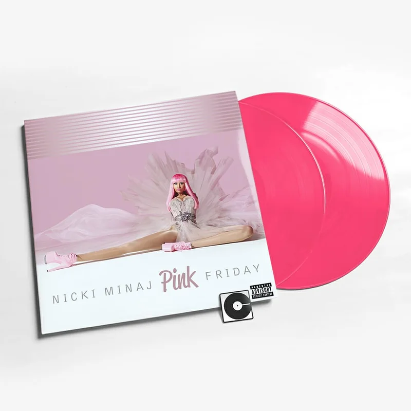 Nicki Minaj - "Pink Friday" Standard - 2 x Pink Vinyl LP