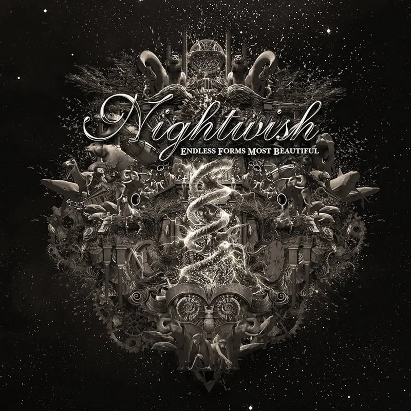 Nightwish Endless Forms Most Beautiful (2xLP, Transparent Green Vinyl)