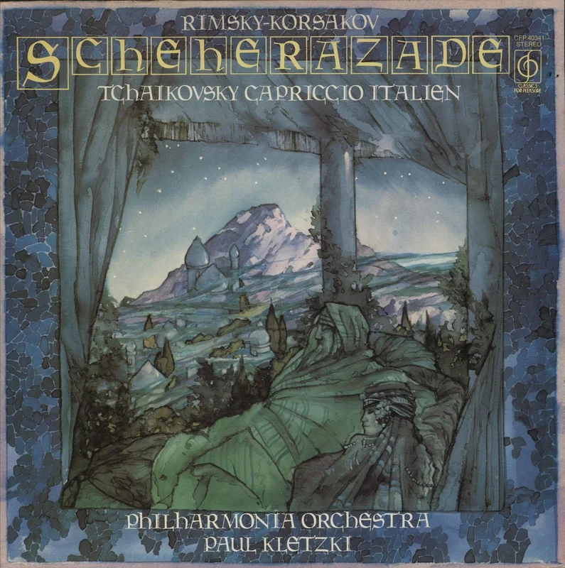 Nikolai Rimsky-Korsakov Rimsky-Korsakov: Scheherazade / Tchaikovsky: Capriccio Italien UK Vinyl LP