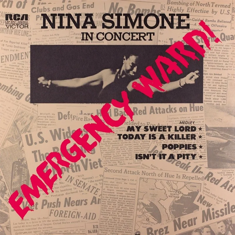 Nina Simone In Concert - Emergency Ward! 180 Gram Black Vinyl UK Vinyl LP