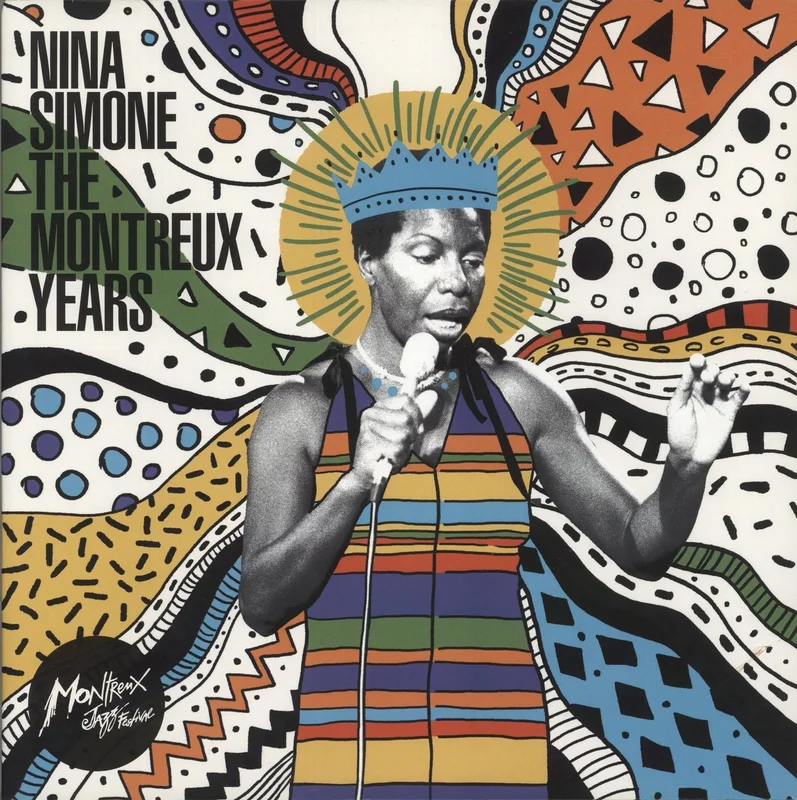 Nina Simone The Montreux Years - 180gm Clear with Turquoise Splatter/Yellow Splatter UK 2-LP vinyl set
