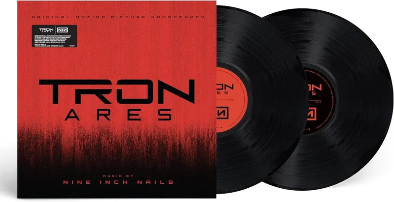Nine Inch Nails Tron: Ares [Original Motion Picture Soundtrack] - 180 Gram Black Vinyl - Sealed UK 2-LP vinyl set