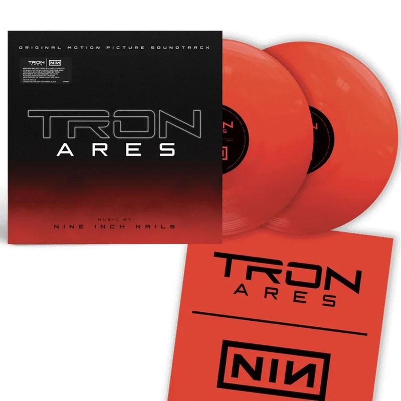 Nine Inch Nails Tron: Ares [Original Motion Picture Soundtrack] - Indie Exclusive - Red Vinyl - Sealed UK 2-LP vinyl set