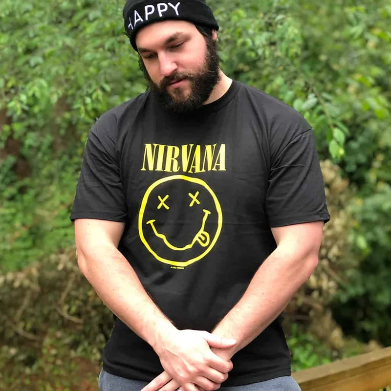 Nirvana Smiley T-Shirt