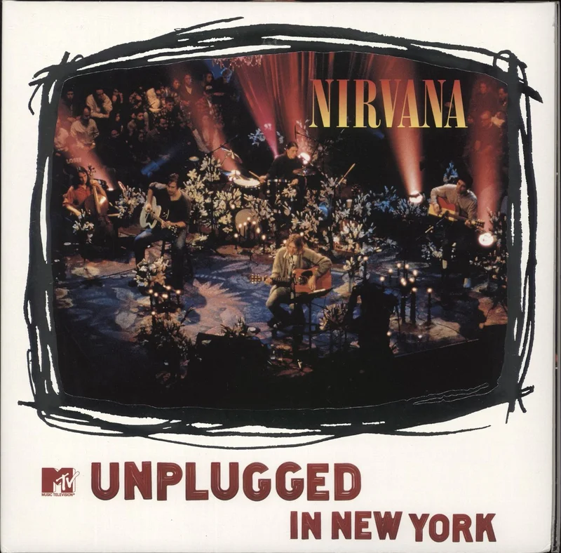 Nirvana (US) MTV Unplugged In New York - 180gm - EX UK 2-LP vinyl set