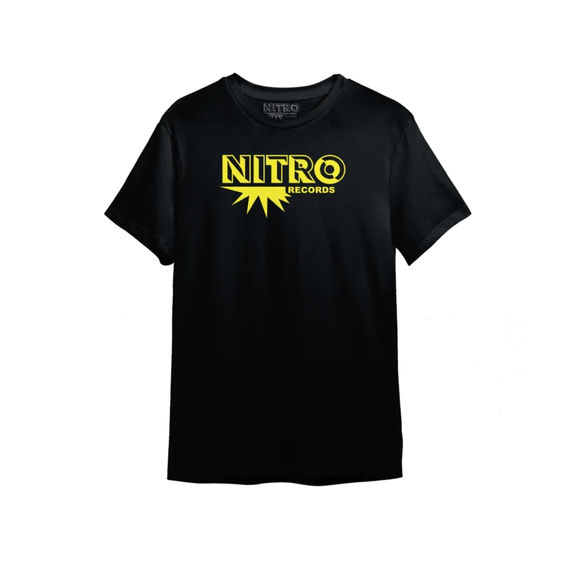 Nitro Records Classic Logo Tee (Black/Yellow)