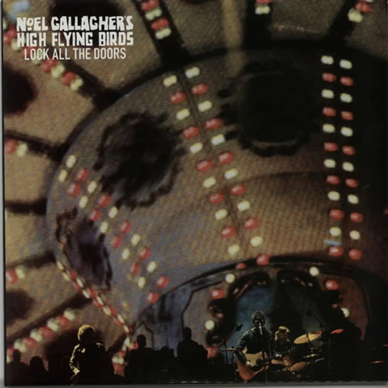 Noel Gallagher Lock All The Doors - Black Vinyl UK 7" vinyl