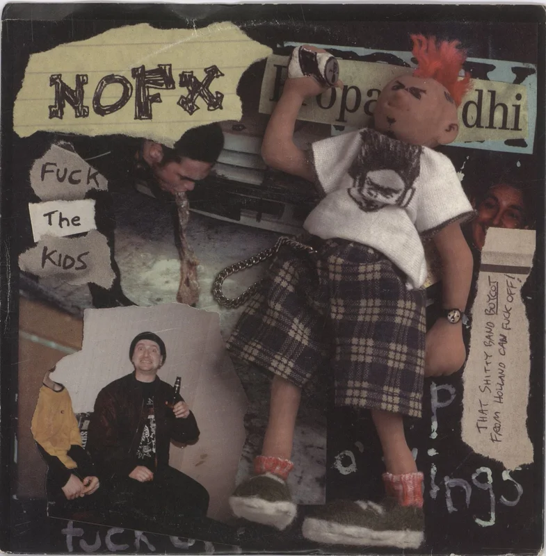 NoFX F*ck The Kids + Insert US 7" vinyl