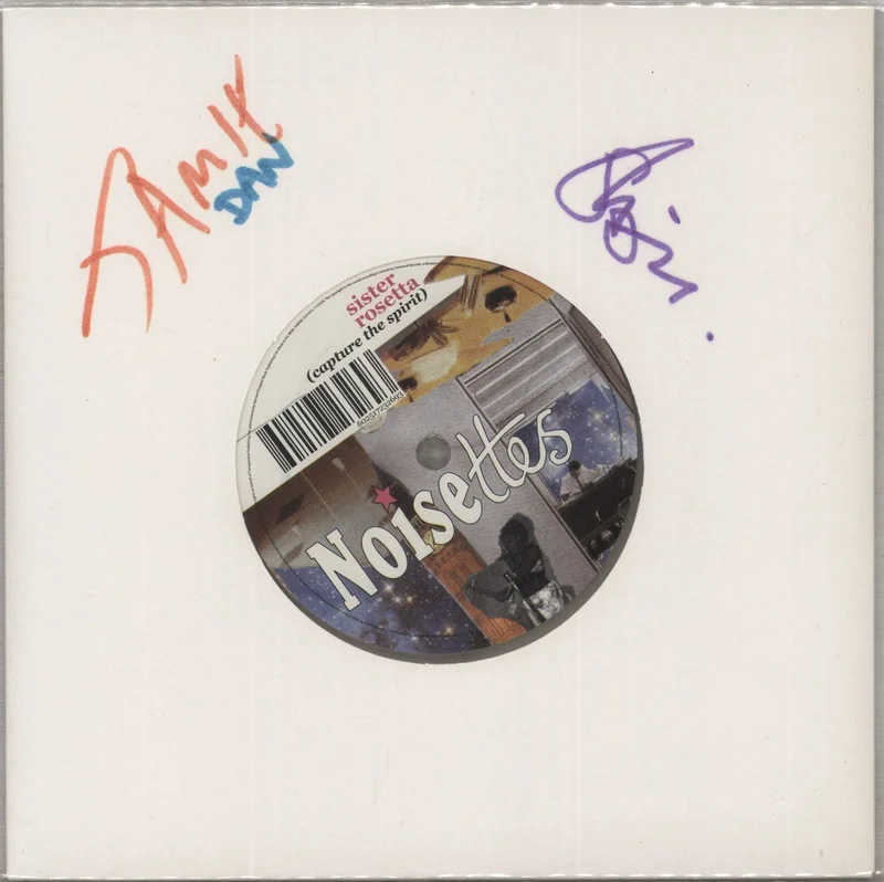 Noisettes Sister Rosetta (Capture The Spirit) - Autographed UK 7" vinyl