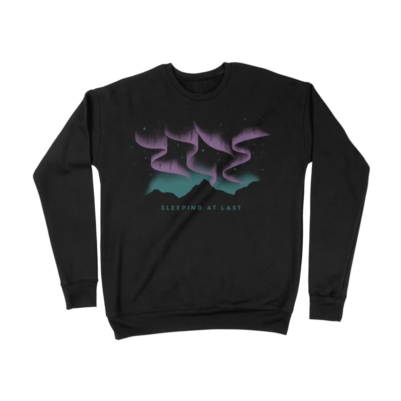 Northern Lights Crewneck - Black