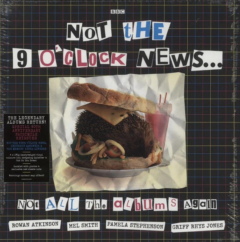 Not The Nine O'Clock News Not All The Albums Again - Sealed UK Vinyl box set