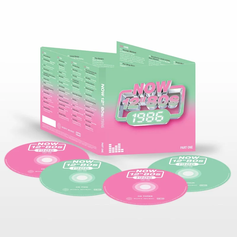 Now That's What I Call Music NOW 12" 80s 1986 Part One - Sealed UK 4-CD set
