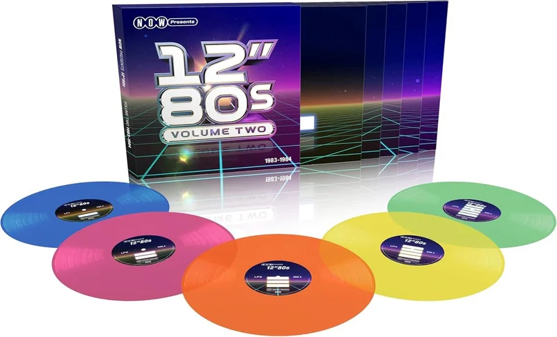 Now That's What I Call Music NOW Presents... 12" 80s | Volume Two 1983-1984 - Coloured Vinyl 5-LP Box Set - Sealed UK Vinyl box set