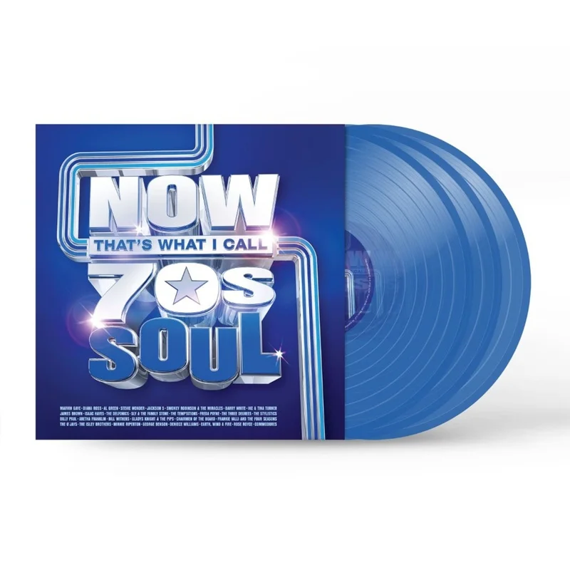 Now That's What I Call Music NOW That's What I Call 70s Soul - Red Vinyl - Sealed UK 3-LP vinyl set