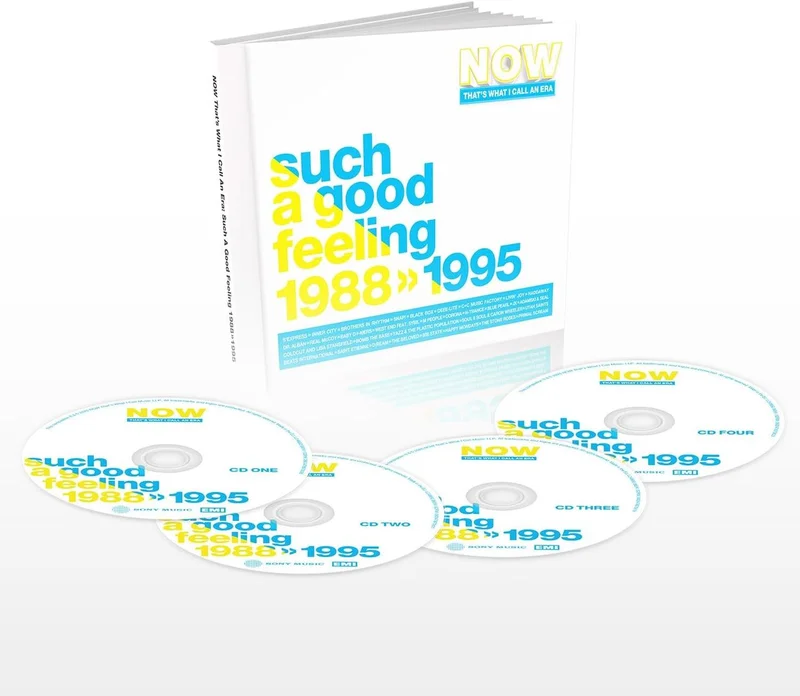 Now That's What I Call Music NOW That's What I Call An Era - Such A Good Feeling: 1988 1995 - 4-CD Deluxe Hardcover Edition UK 4-CD set