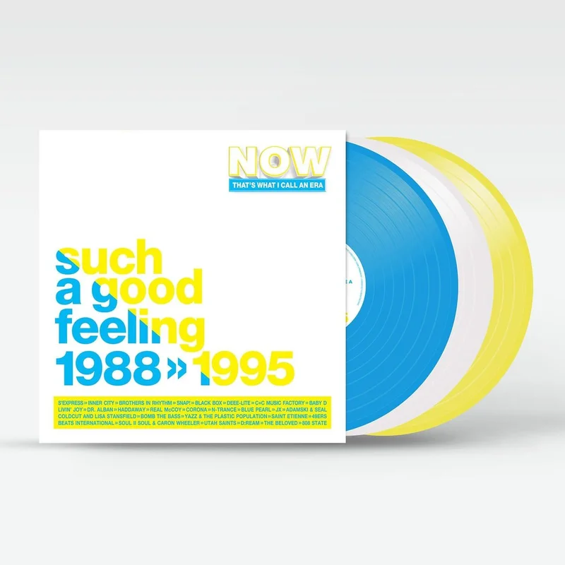 Now That's What I Call Music NOW That's What I Call An Era - Such A Good Feeling: 1988 1995 - Coloured Vinyl - Sealed UK 3-LP vinyl set