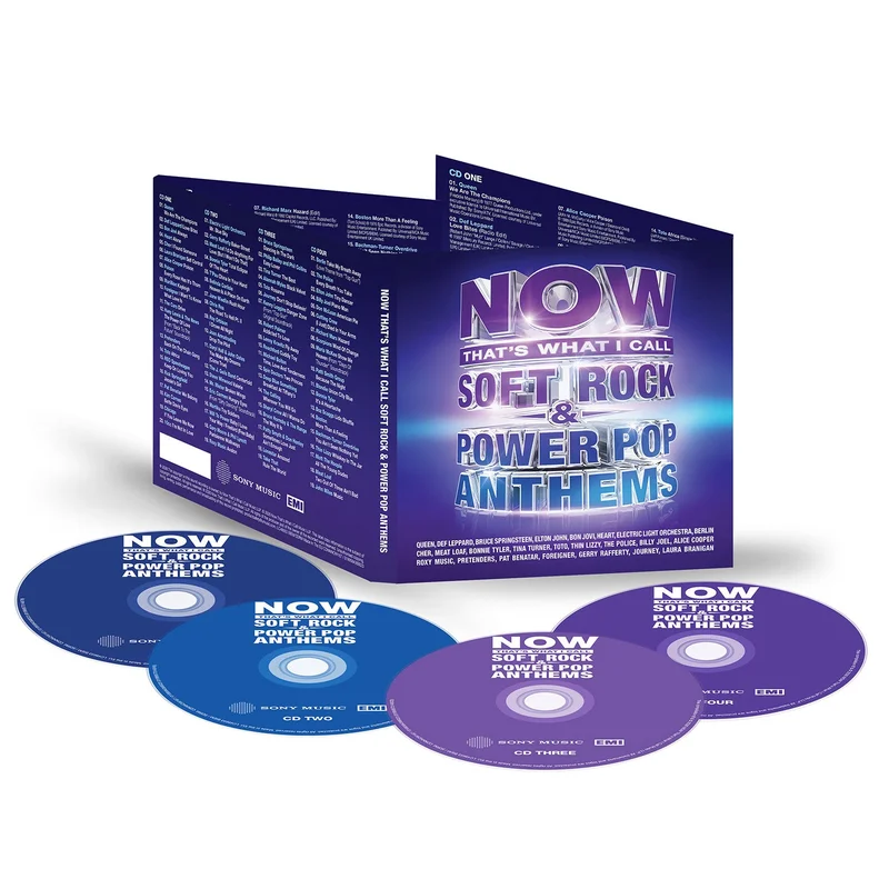 NOW That's What I Call Soft Rock & Power Pop Anthems (4CD)