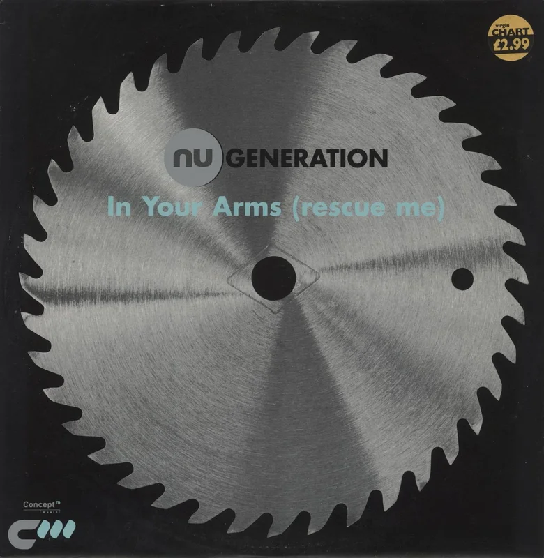 Nu Generation In Your Arms [Rescue Me] UK 12" vinyl