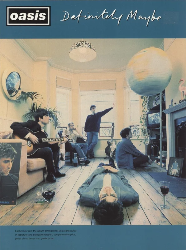 Oasis Definitely Maybe Songbook UK Book