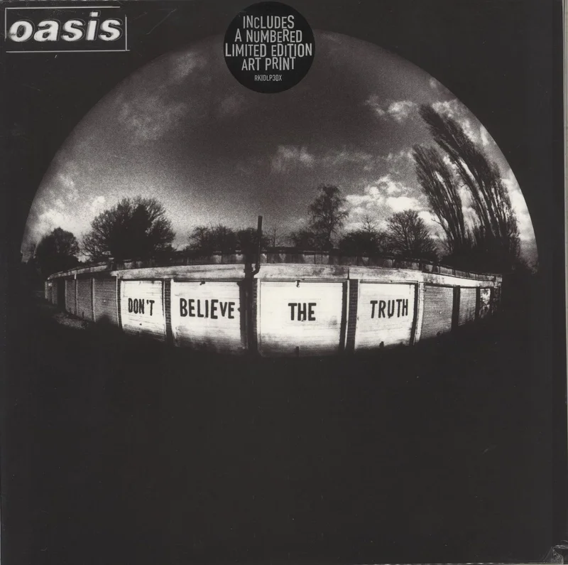Oasis Don't Believe The Truth + Print - Sealed UK Vinyl LP