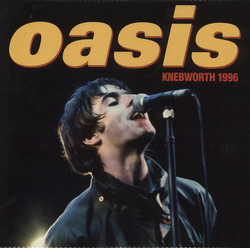 Oasis Knebworth 1996 - 180gm - EX UK 3-LP vinyl set
