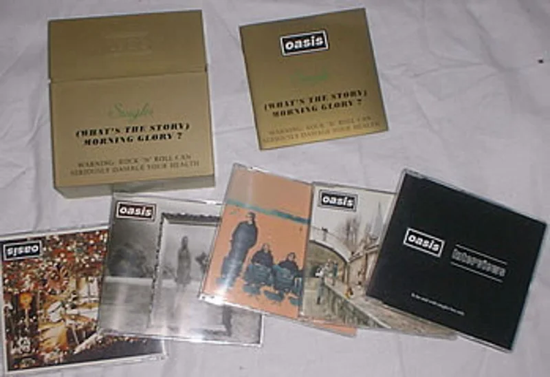 Oasis Singles - (What's The Story) Morning Glory? - sealed UK Cd single boxset