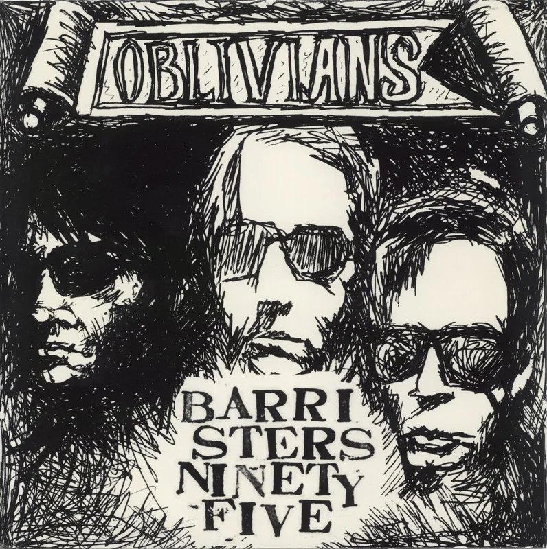Oblivians Barristers Ninetyfive - Purple Mix Vinyl - Sealed US Vinyl LP