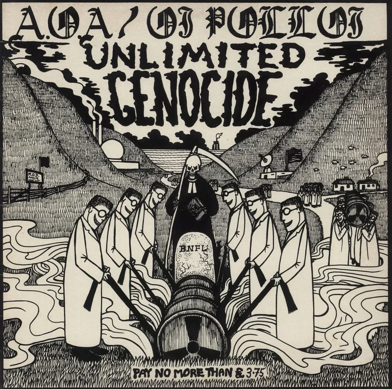Oi Polloi Unlimited Genocide UK Vinyl LP