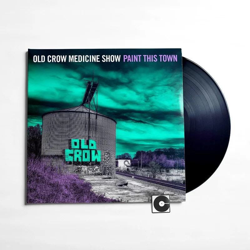 Old Crow Medicine Show - "Paint This Town" Standard - Black Vinyl