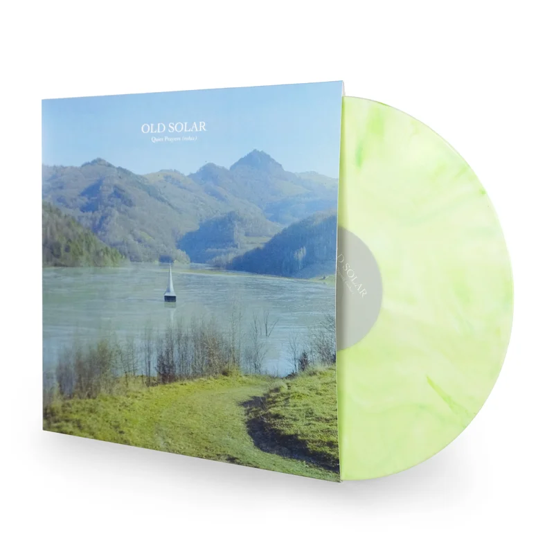 Old Solar  Quiet Prayers (redux) [LP] White w/ Green Marble