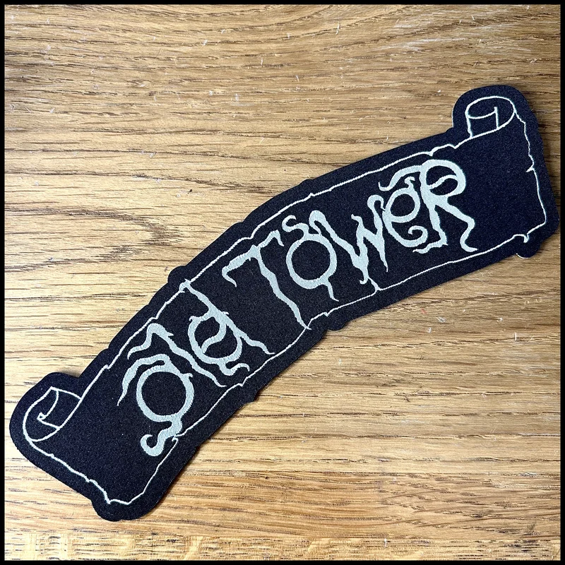 OLD TOWER: official deluxe/limited large LOGO BANNER patch