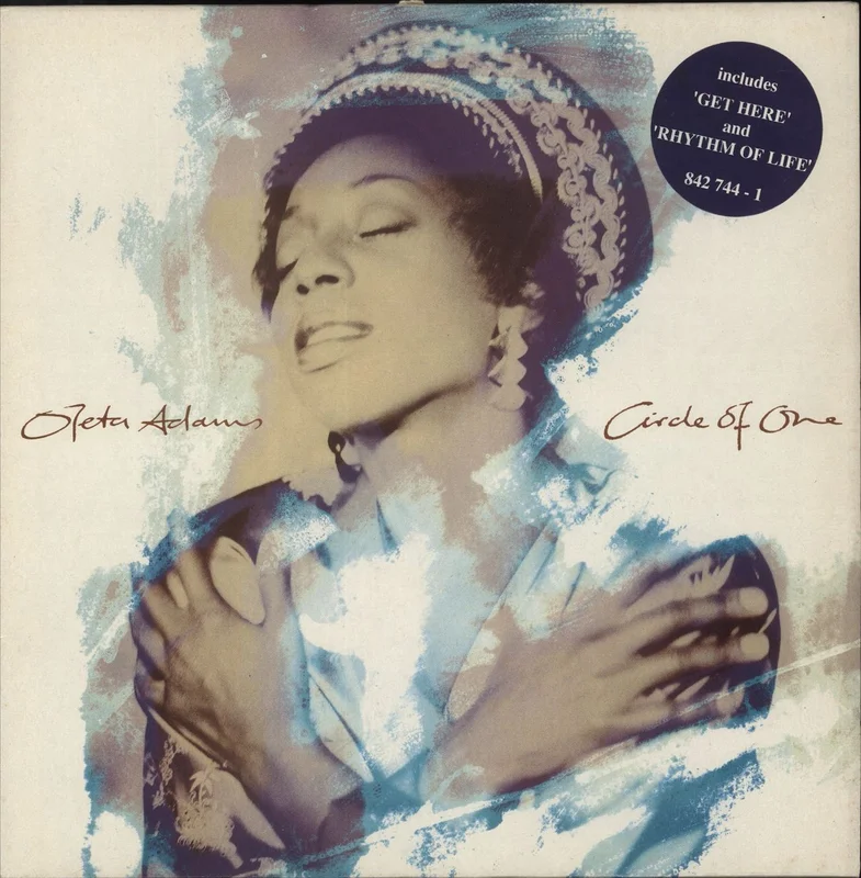 Oleta Adams Circle Of One - Hype Sticker UK Vinyl LP