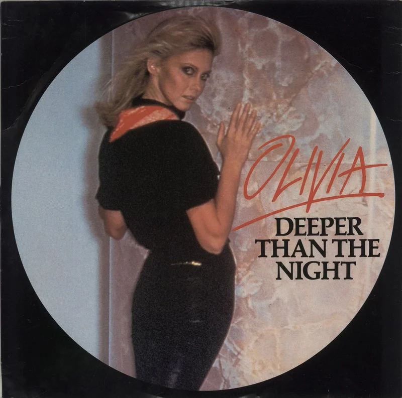 Olivia Newton John Deeper Than The Night UK 12" vinyl