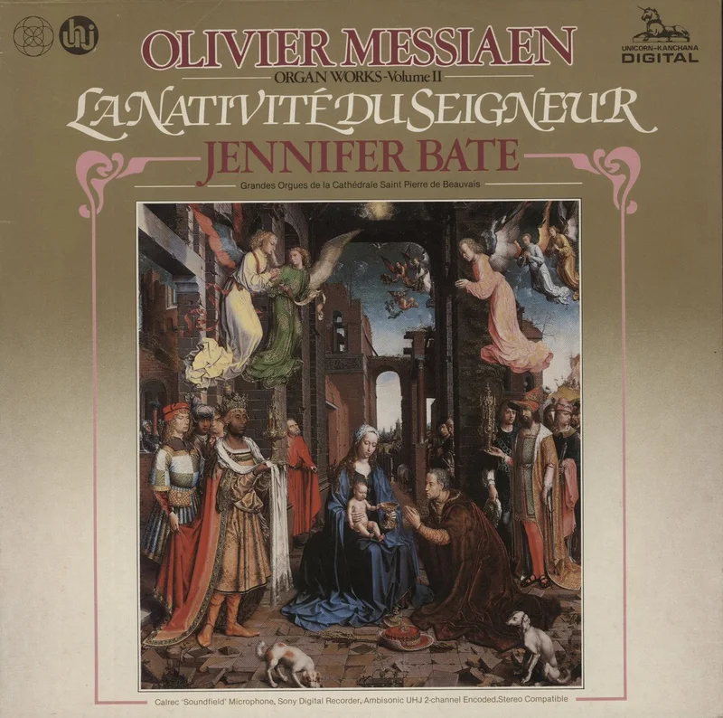 Olivier Messiaen Messiaen: Organ Works - Volume II (La Nativit Du Seigneur) UK Vinyl LP