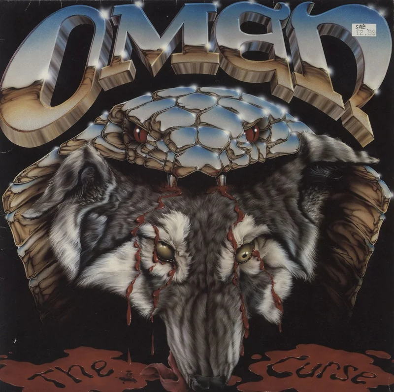 Omen The Curse Dutch Vinyl LP