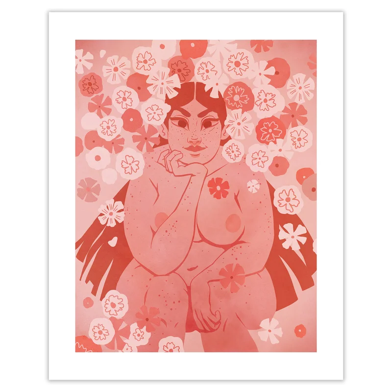 Ona Zelda Pitschka: Spring Flowers Print