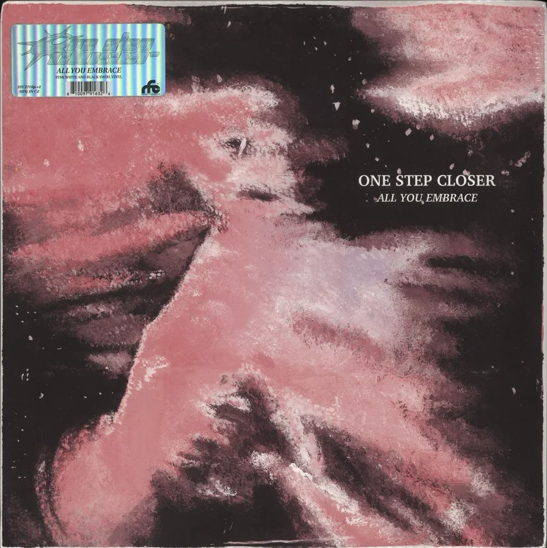 One Step Closer All You Embrace - Pink/White/Black Swirl Vinyl - Sealed US Vinyl LP