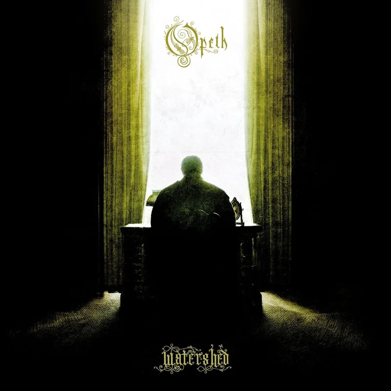 Opeth Watershed - 180 Gram Silver & Black Marbled Vinyl - Gold Numbered Edition UK 2-LP vinyl set